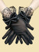 She adds this Retro Dots Mesh Bow Sheer Gloves and suddenly it's 1950s perfection