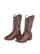 Retro Embroidered Leather Calf Cowboy Boots, vintage fashion, retro style - perfect for women who love vintage and retro fashion