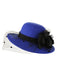 Retro Flower Net Round Top Hat - vintage fashion, retro style