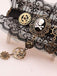 Retro Halloween Gear Steampunk Bracelet, vintage fashion, retro style - perfect for women who love vintage and retro fashion