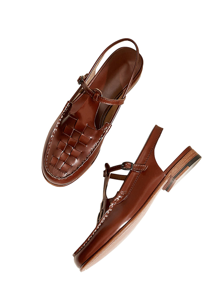 Retro Handwoven Toe Roman Sandals: timeless style reimagined