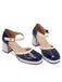 Retro Hollow Chunky High Heels Shoes, vintage shoes, retro heels - perfect for women who love vintage and retro fashion