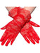 She adds this Retro Lace Floral Solid Gloves and suddenly it's 1950s perfection