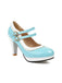 This Retro Mary Jane Chunky High Heels Shoes whispers 1950s secrets to those who notice