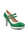 Retro Mary Jane Chunky High Heels Shoes — 1950s vintage charm for her modern wardrobe