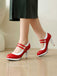 Retro Mary Jane Chunky High Heels Shoes — 1950s style that transcends decades