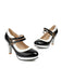 This Retro Mary Jane Chunky High Heels Shoes whispers 1950s secrets to those who notice