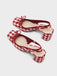 This Retro Mary Jane Plaid Chunky Heel Shoes whispers 1950s secrets to those who notice