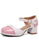 Retro Mary Jane Round Toe High Heel Shoes — 1950s style that transcends decades