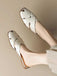 This Retro PU Leather Woven Sandals whispers 1950s secrets to those who notice