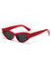She finds her 1950s story in this Retro Red Cat Eye Sunglasses