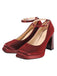 She finds her 1950s story in this Retro Satin Block Heel Mary Jane Shoes