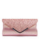 She finds her 1950s story in this Retro Sequined Leather Evening Clutch