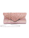 Retro Sequined Leather Evening Clutch: timeless 1950s elegance she makes her own