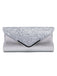 Retro Sequined Leather Evening Clutch, vintage fashion, retro style - perfect for women who love vintage and retro fashion
