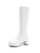 Retro Shiny Patent Leather Thigh-High Boots, vintage fashion, retro style - perfect for women who love vintage and retro fashion