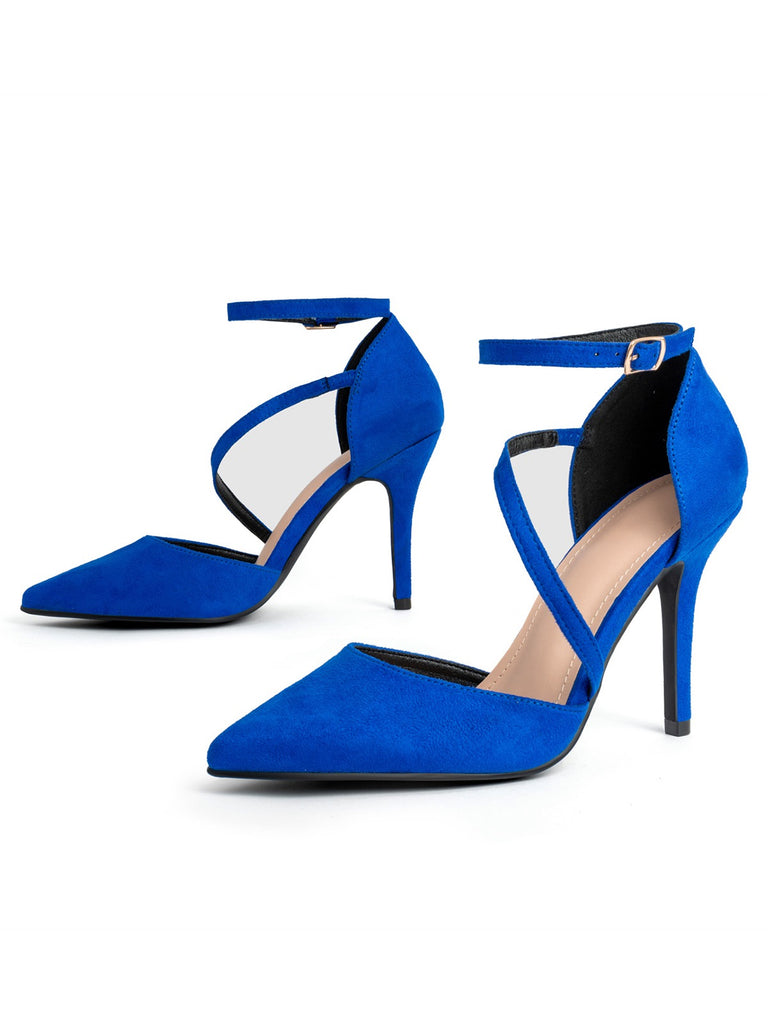 Retro Solid Pointed Stiletto High Heels — 1950s style that transcends decades