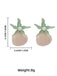 Retro-Starfish-Shell-Faux-Pearl-Earrings