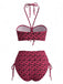 Rose-Red-1940s-Butterfly-Halter-Bikini-Set, vintage, retro, swimwear