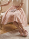 Round Toe Chunky Heel Flower Mary Jane Heels - vintage shoes, retro heels