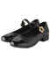Round Toe Flower Buckled Shoes, vintage shoes, retro heels - perfect for women who love vintage and retro fashion