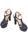 Round Toe T-Strap Chunky Block Heel Platform Sandals - vintage shoes, retro heels