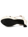 Round Toe T-Strap Chunky Block Heel Platform Sandals - vintage shoes, retro heels