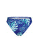 Royal Blue 1960s Tropical Plants Swimsuit Set - vintage swimsuit, pin-up style