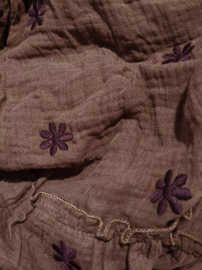 1940s Embroidered Floral Lantern Sleeve Dress, vintage dress, retro fashion, floral print - perfect for women who love vintage and retro fashion