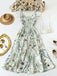 1930s Floral V-Neck Bohemian Bow-Front Slip Dress, vintage dress, retro fashion, floral print - perfect for women who love vintage and retro fashion