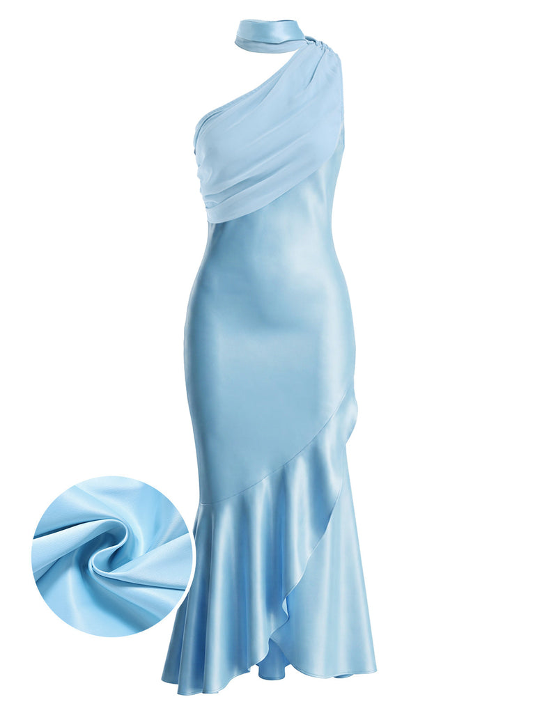 [Pre-Sale] Blue 1930s Vintage Retro Dress