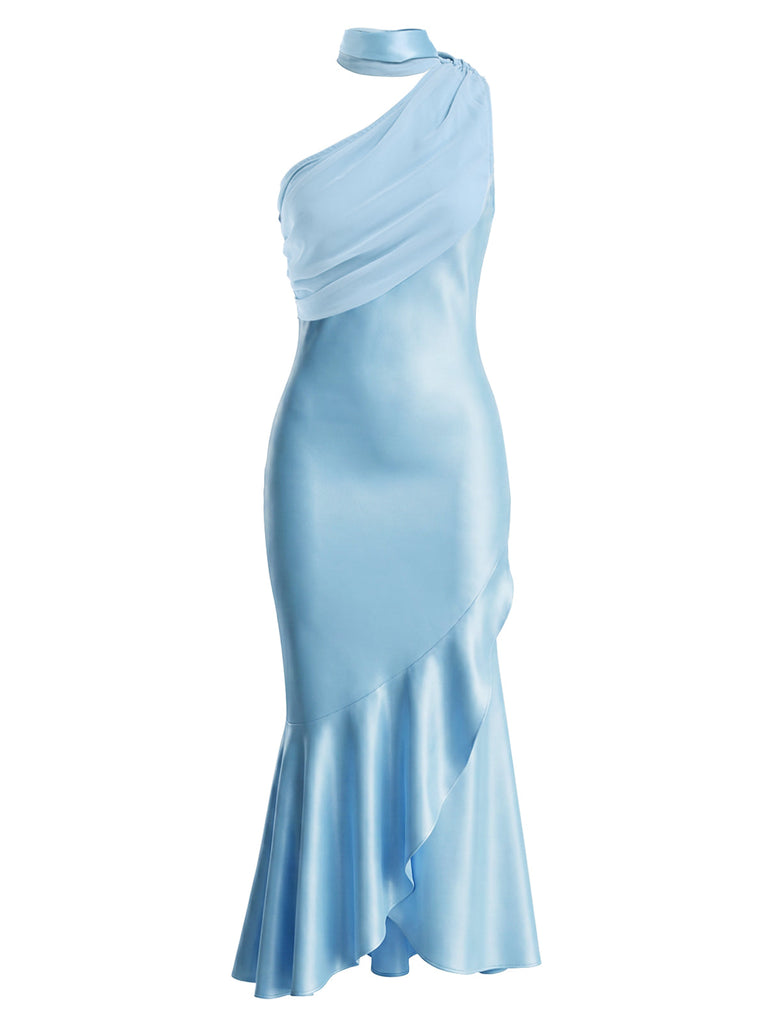 [Pre-Sale] Blue 1930s Vintage Retro Dress 2