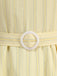 1930s Floral Halter Striped Vintage Dress 7