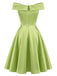 [Pre-Sale] 1950s Bow Mesh Vintage Classic Dress 7