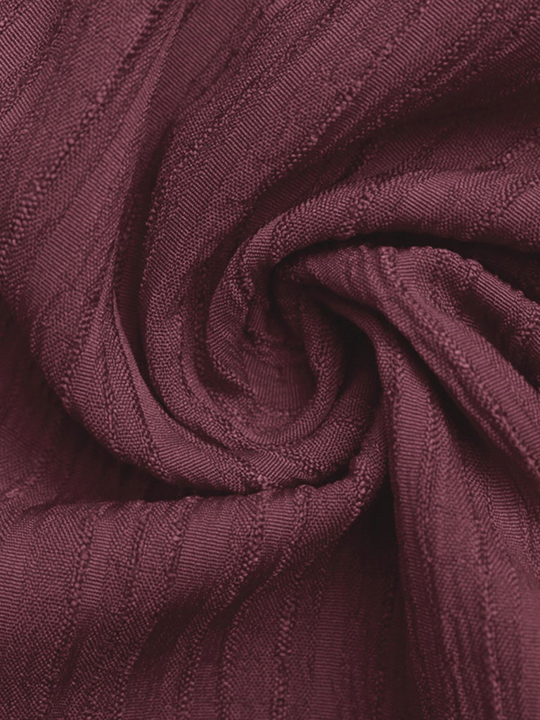 Purplish Red 1950s Vintage Jumpsuit