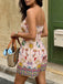 1960s Strapless Off Shoulder Sleeveless Romper 4