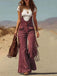 1930s Fringe Suede Suspender Jumpsuit 8