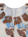 Pat 1940s Floral Square Neck Jumpsuit 4