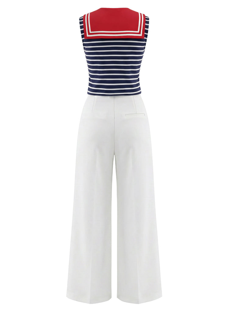 [Pre-Sale] Rblw 1950s Striped Patchwork Two Piece Set 6