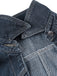 Deep Blue 1950s Denim Jacket 5