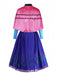 Blue 1940s Vintage Dress 3