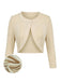 [Pre-Sale] Cream Color 1940s Vintage Top 5