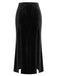 Black 1930s Vintage Skirt 2