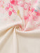 Pink 1940s Floral V Neck Dress 6