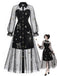 [Pre-Sale] Black Gold 1980s Floral Dress 8