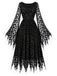 [Pre-Sale] Black 1950s Mesh Dress 2