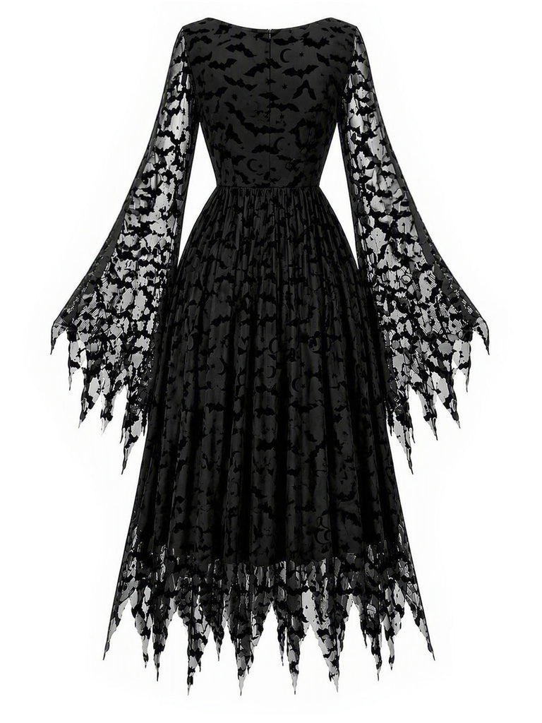 [Pre-Sale] Black 1950s Mesh Dress 4