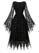 [Pre-Sale] Black 1950s Mesh Dress 4