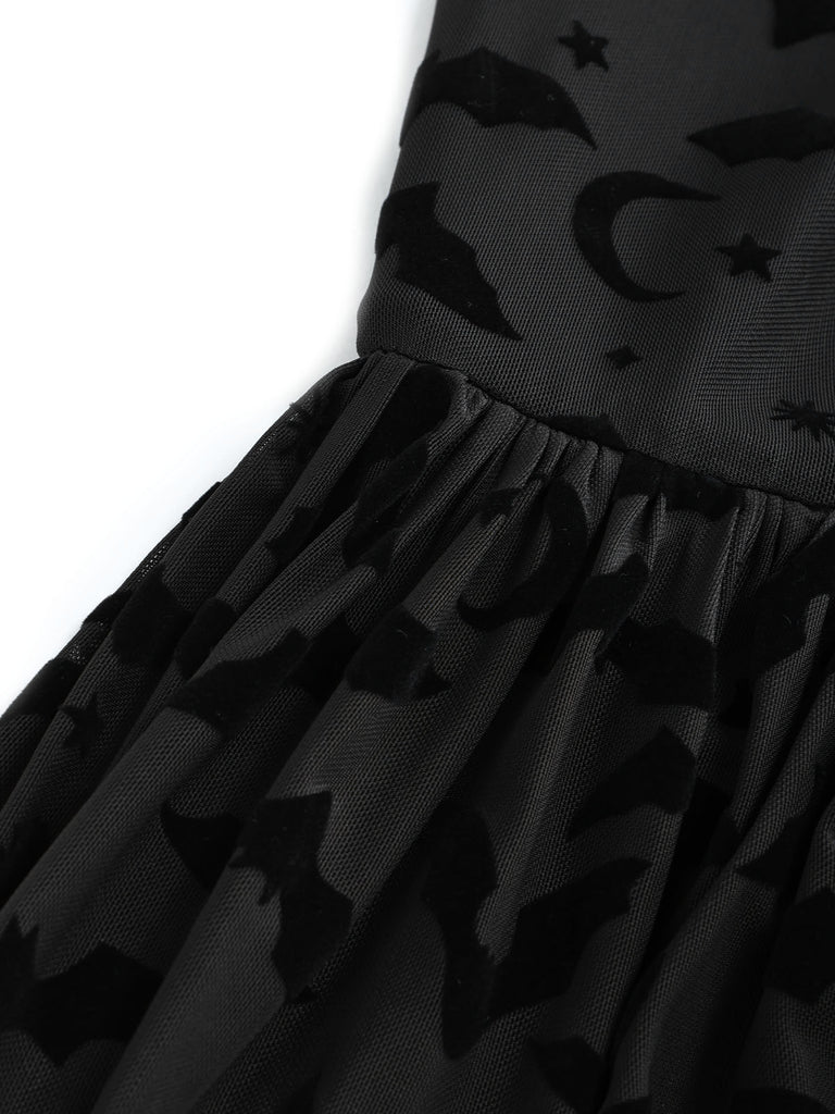 [Pre-Sale] Black 1950s Mesh Dress 5