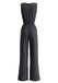 1970s V Neck Ruffle Jumpsuit 2